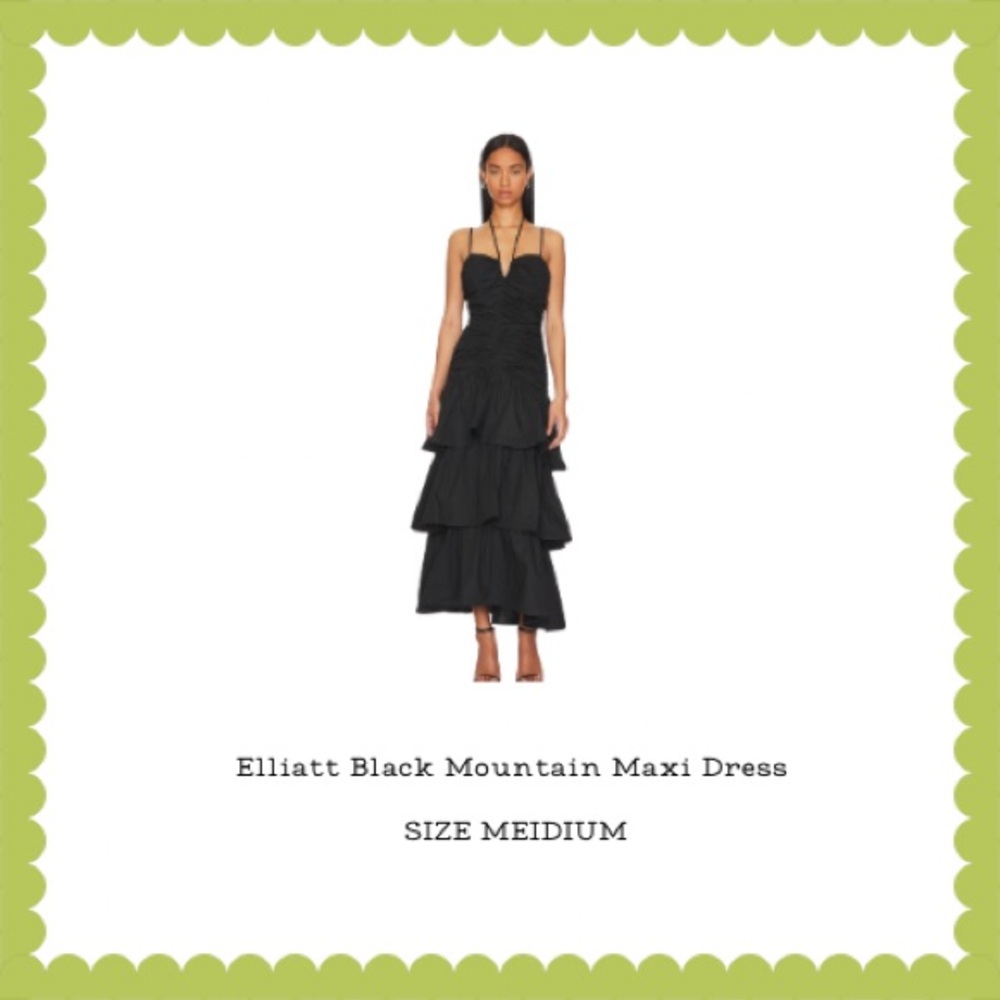 Elliatt Black Mountain Maxi Dress